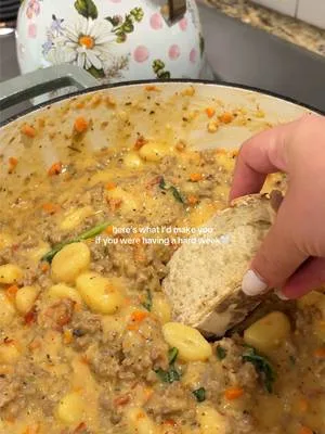 Tuscan Sausage Gnocchi