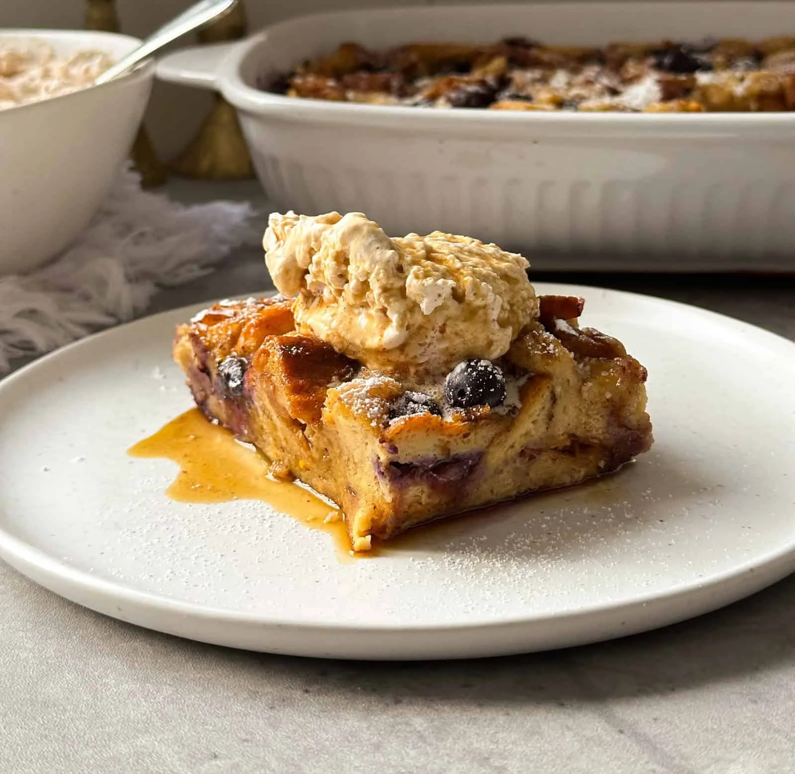 Blueberry French Toast Casserole