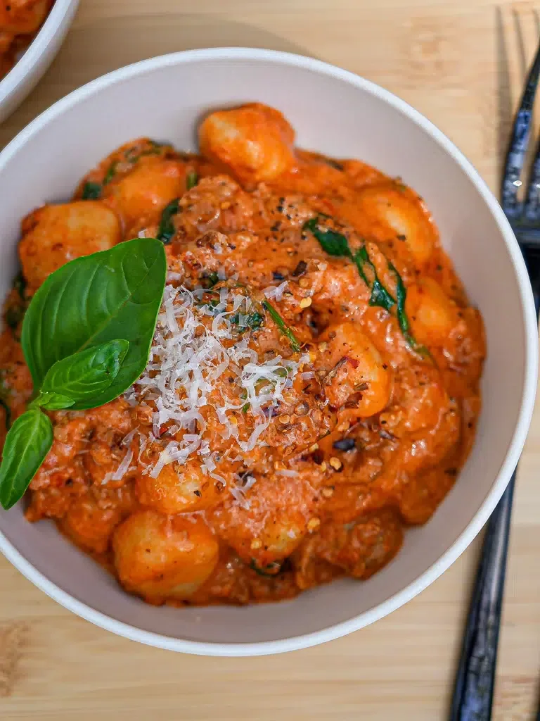 One-pan Creamy Sausage Gnocchi