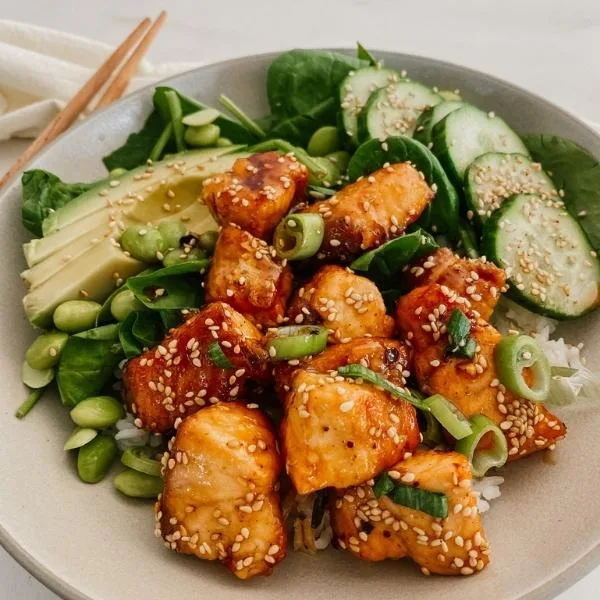 Crispy Honey Salmon