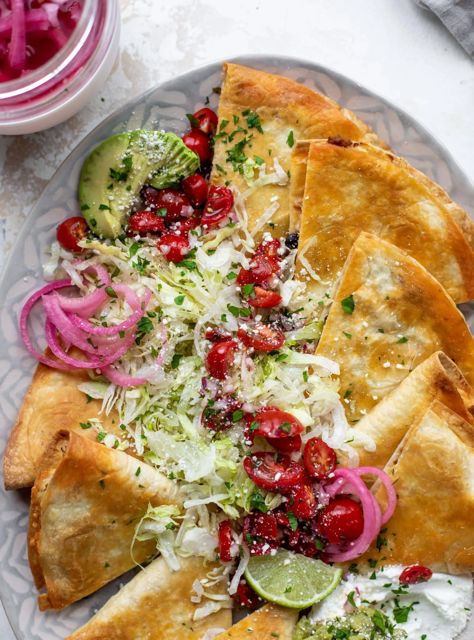 Baked Quesadillas